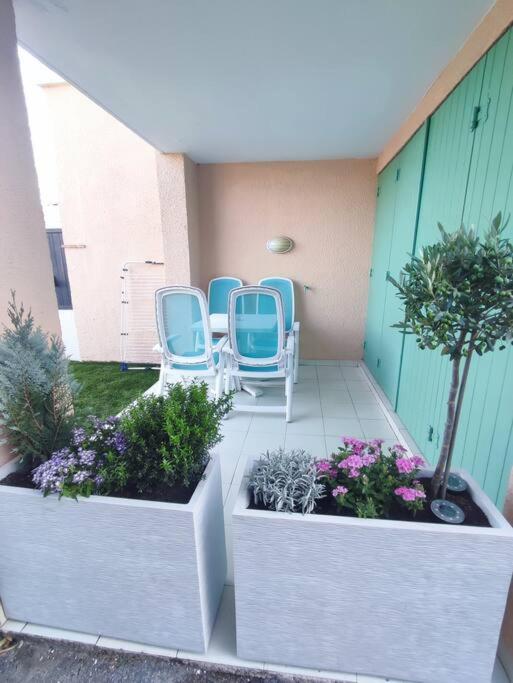 Chez Adriana Appartement Cosy Avec Jardin, Proche Plage Гримо Екстериор снимка