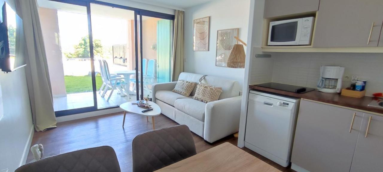 Chez Adriana Appartement Cosy Avec Jardin, Proche Plage Гримо Екстериор снимка